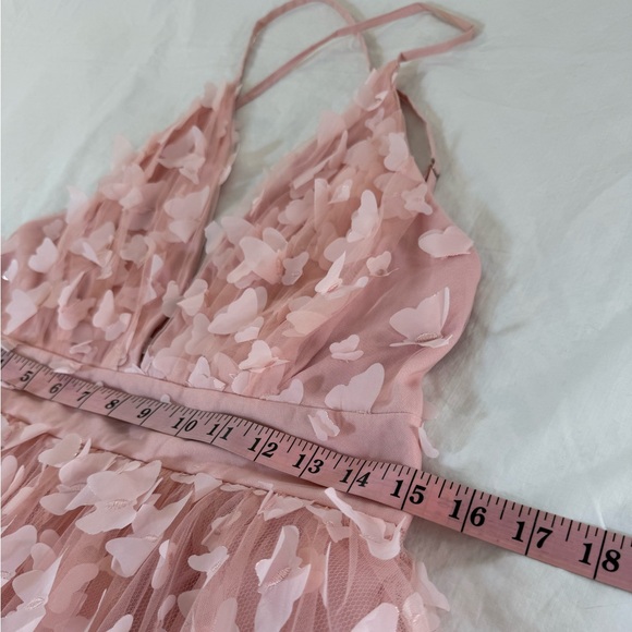 Matching Pink Butterfly Dresses Mommy and Me - Picture 8 of 14